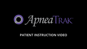 Patient Instruction Video: How to Use ApneaTrak Core with RIP Belt