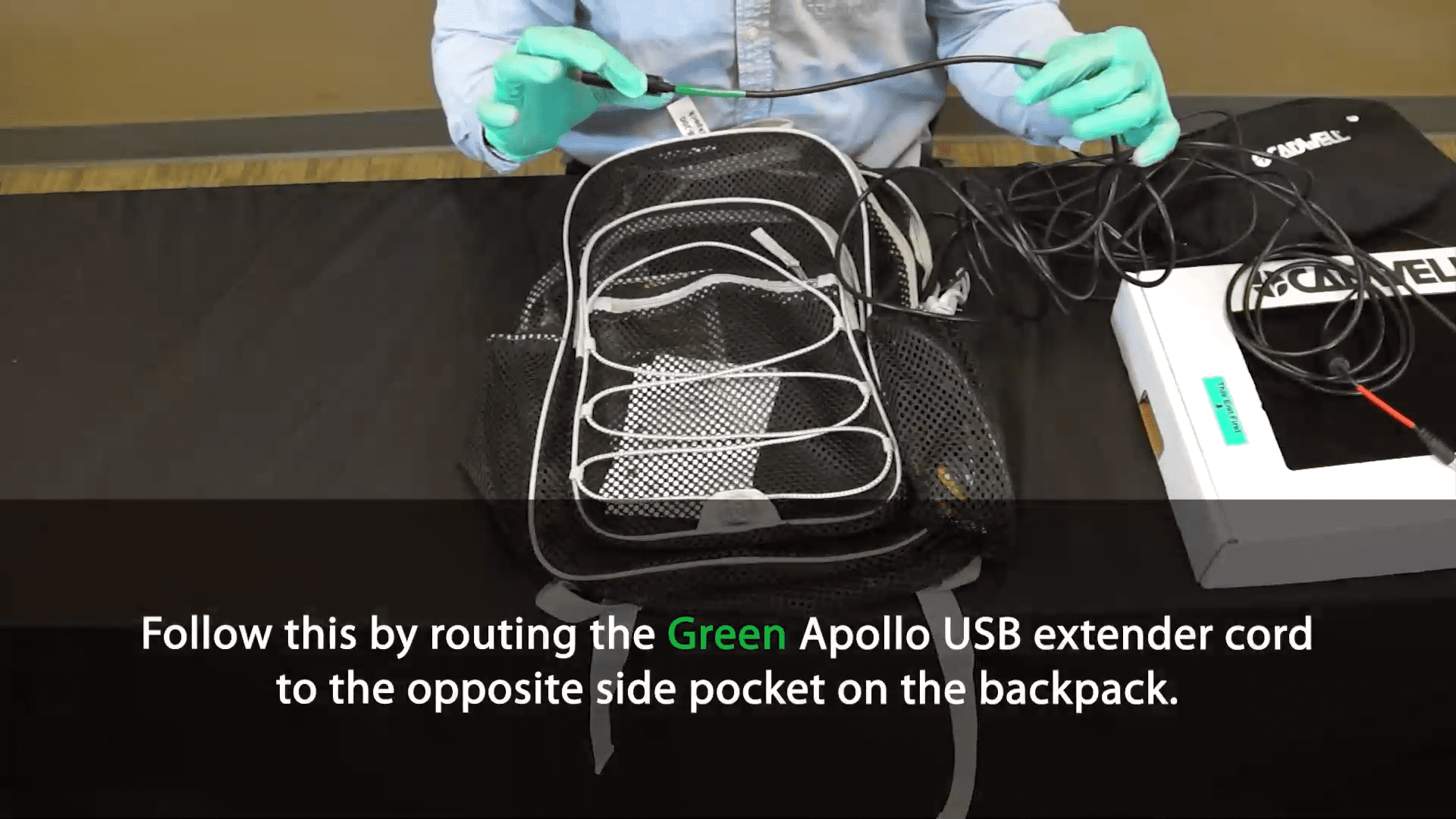 Apollo Backpack Set Up