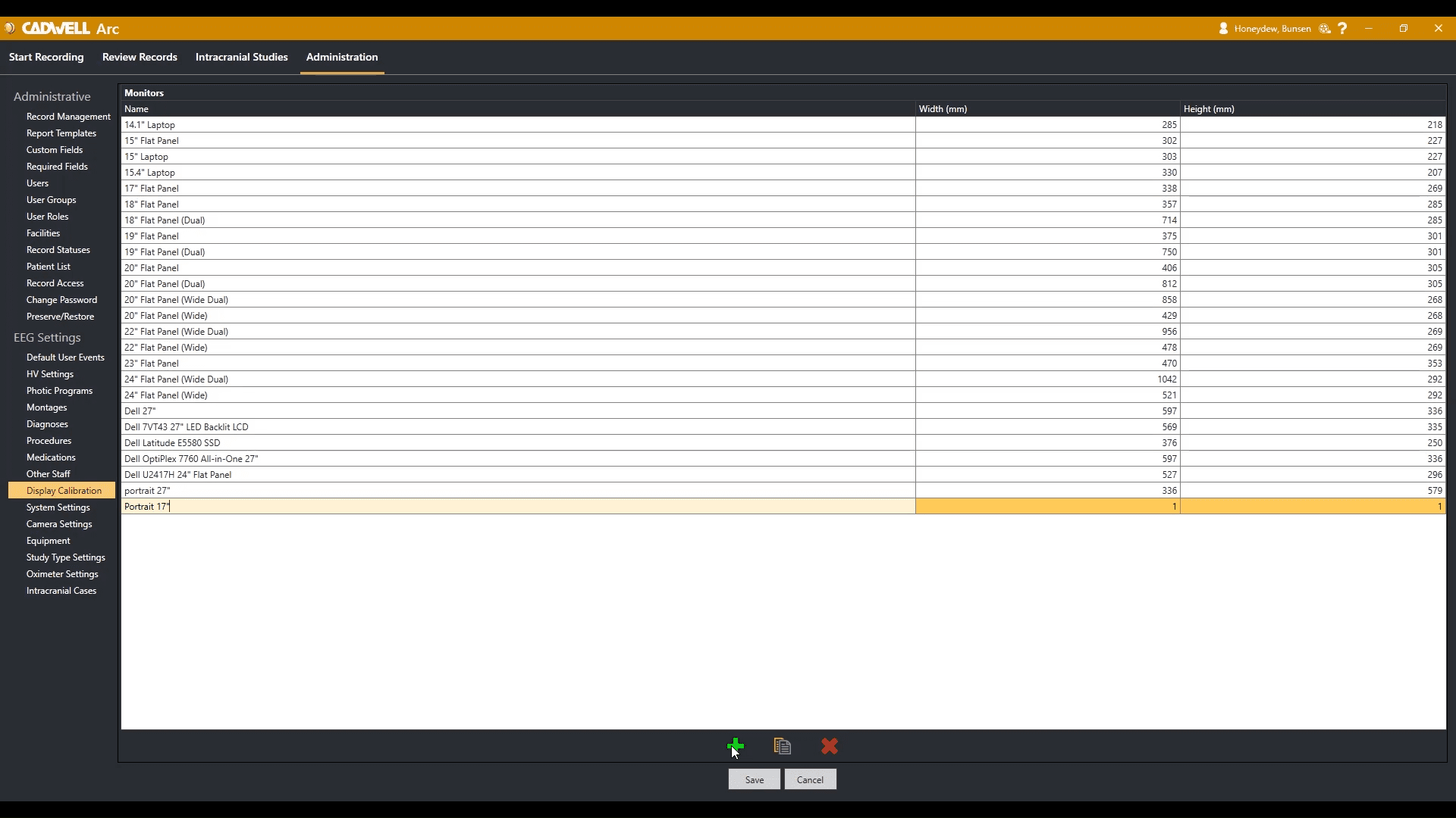Display Calibration - Add or Remove Monitors from Calibration