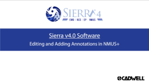NMUS+ Editing and Adding Annotations - Sierra 4