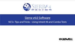 NCS+ Tips and Tricks - Using Inherit M and Combo Tests